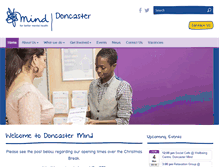 Tablet Screenshot of doncastermind.org.uk